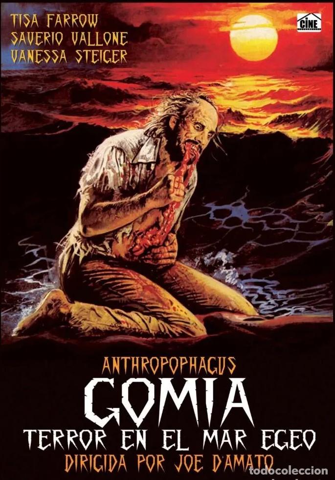 Cine: GOMIA TERROR EN EL MAR EGEO - DVD PRECINTADO Y CLASICO DE CULTO DE JOE D'AMATO