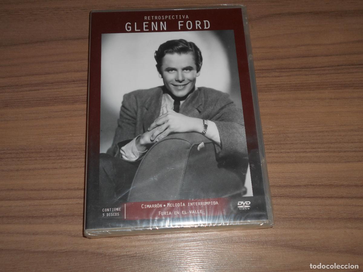 Cine: Pack GLENN FORD 3 DVD CIMARRON - MELODIA INTERRUMPIDA - FURIA EN EL VALLE Nueva PRECINTADA