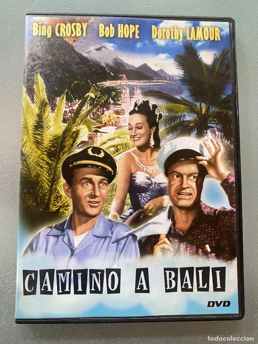 Cine: 'Camino a Bali', con Bing Crosby y Bob Hope. Cine cl&aacute;sico - Comedia. Caja fina slim. Buen estado.
