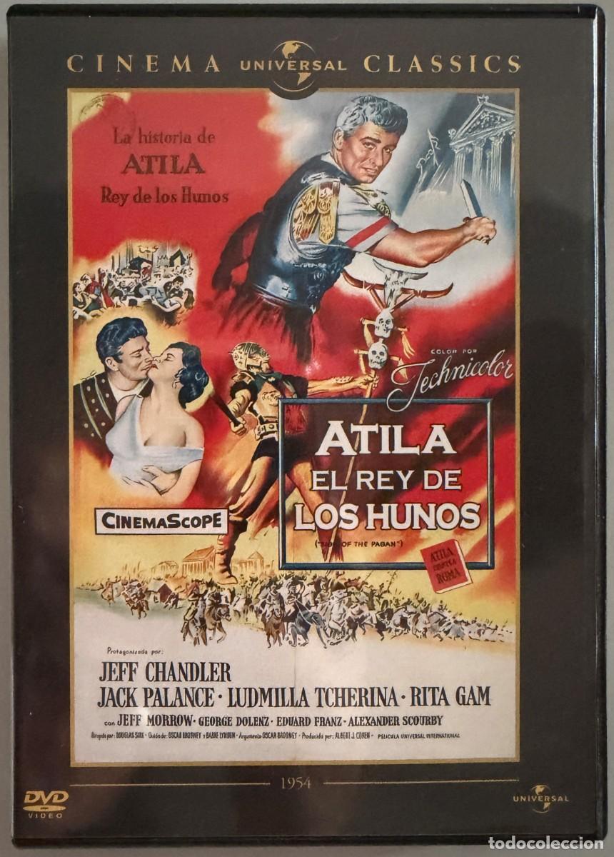 Cinema: ATILA EL REY DE LOS HUNOS (1954) JEFF CHANDLER, JACK PALANCE - FILM DOUGLAS SIRK