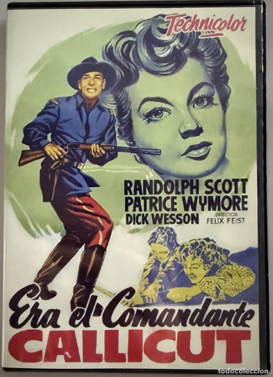 Cine: ERA EL COMANDANTE CALLICUT (1954) RANDOLPH SCOTT, PATRICE WYMORE - FILM FELIX FEIST