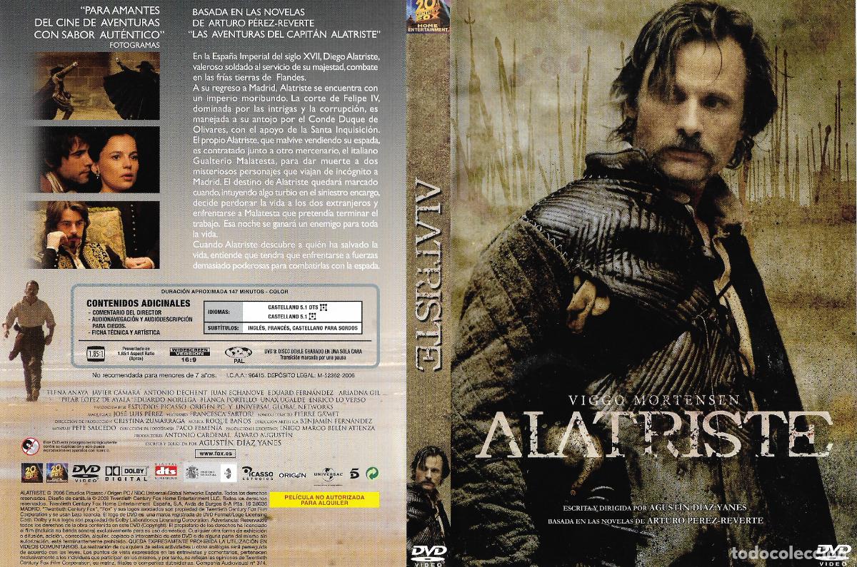 Cine: ALATRISTE (BEST SELLER). FOX. (En stock) Pel&iacute;cula DVD. (Best seller)