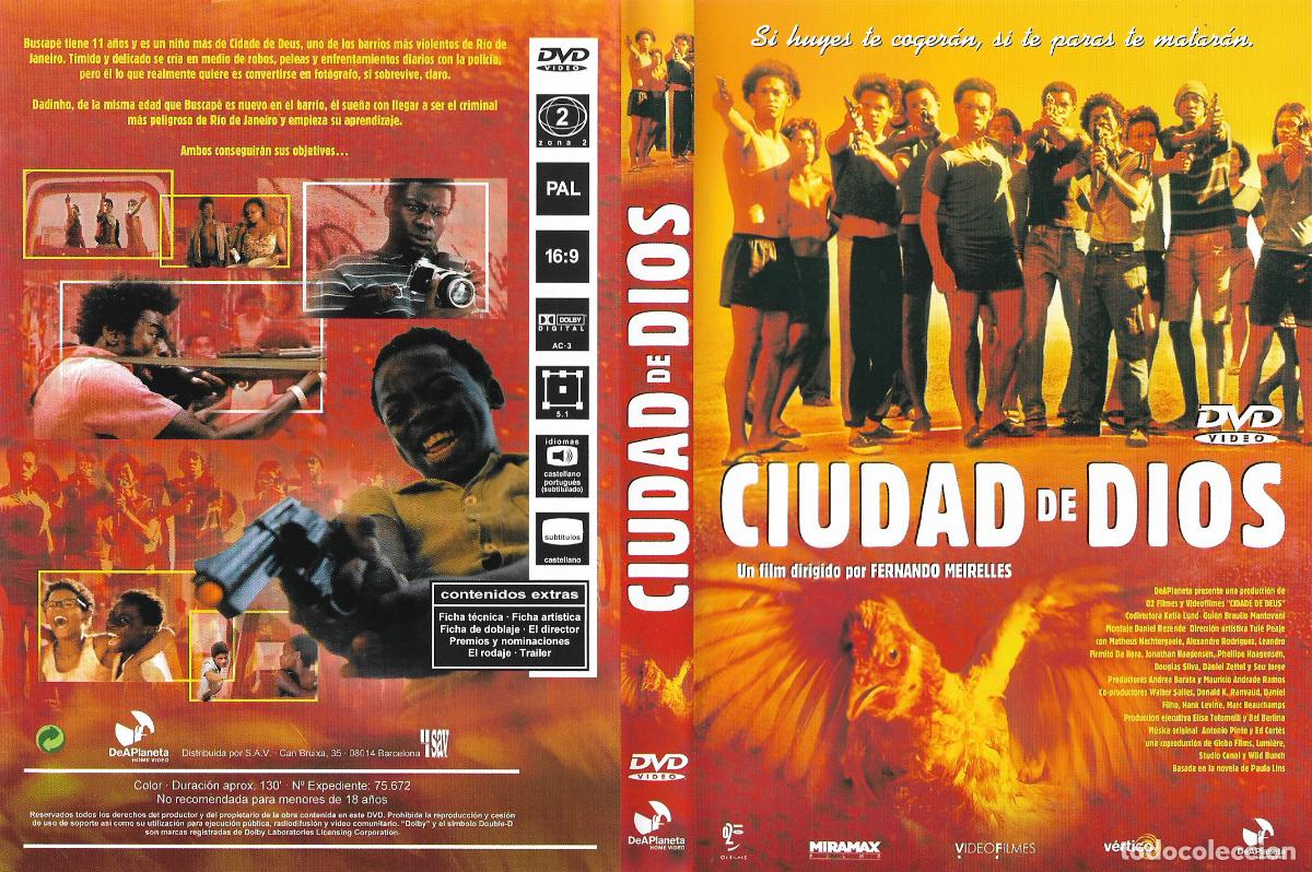 Cine: CIUDAD DE DIOS (BEST SELLER). DeAPLANETA. (En stock) Pel&iacute;cula DVD. (Best seller)