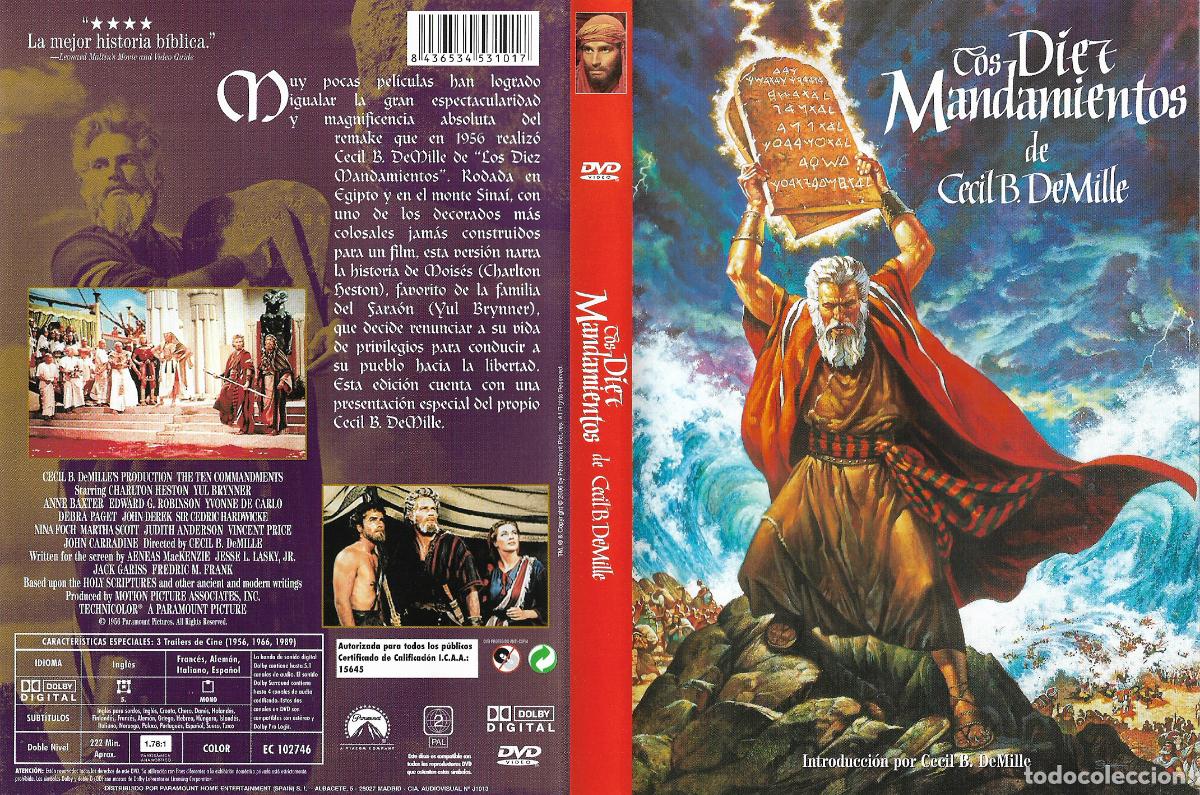 Cinema: LOS DIEZ MANDAMIENTOS (2 DISCOS) (BEST SELLER). PARAMOUNT. (En stock) Pel&iacute;cula DVD. (Best seller)