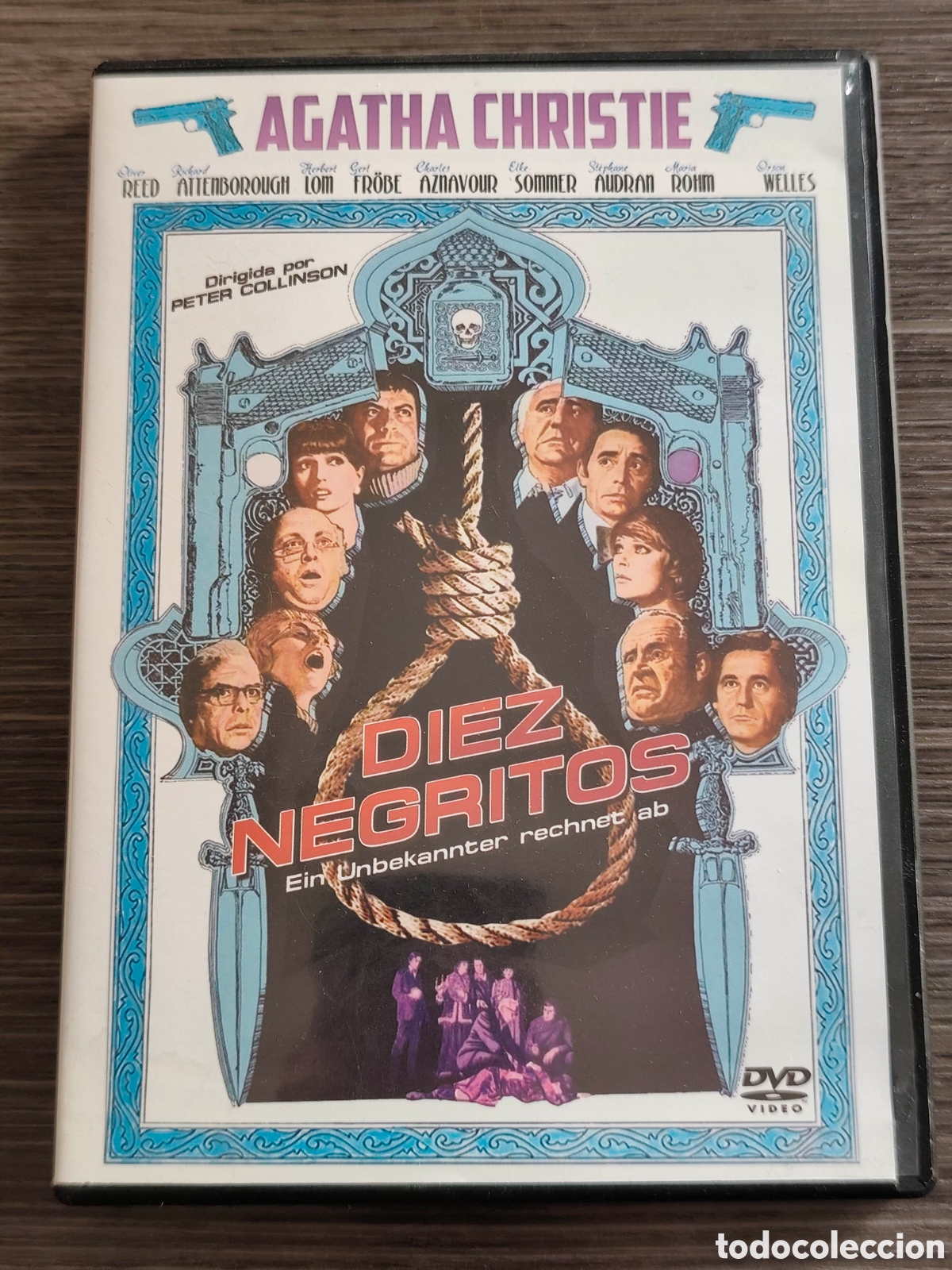 Cine: Diez Negritos Agatha Christie de Peter Collison 1974 DVD