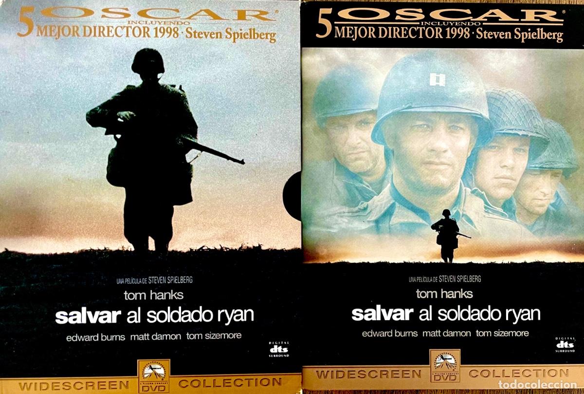 Cine: SALVAR AL SOLDADO RYAN. Steven Spielberg. Tom Hanks. EDICI&Oacute;N 2 DISCOS CON EXTRAS PARA COLECCIONISTAS