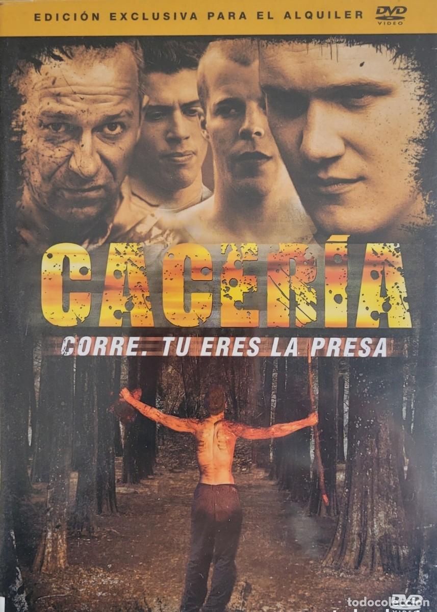 Cine: CACERIA: CORRE, TU ERES LA PRESA - DVD DE TERROR COMO NUEVO