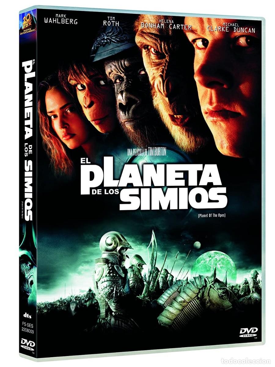Cine: EL PLANETA DE LOS SIMIOS - DVD PRECINTADO DE TIM BURTON CON MARK WAHLBERG