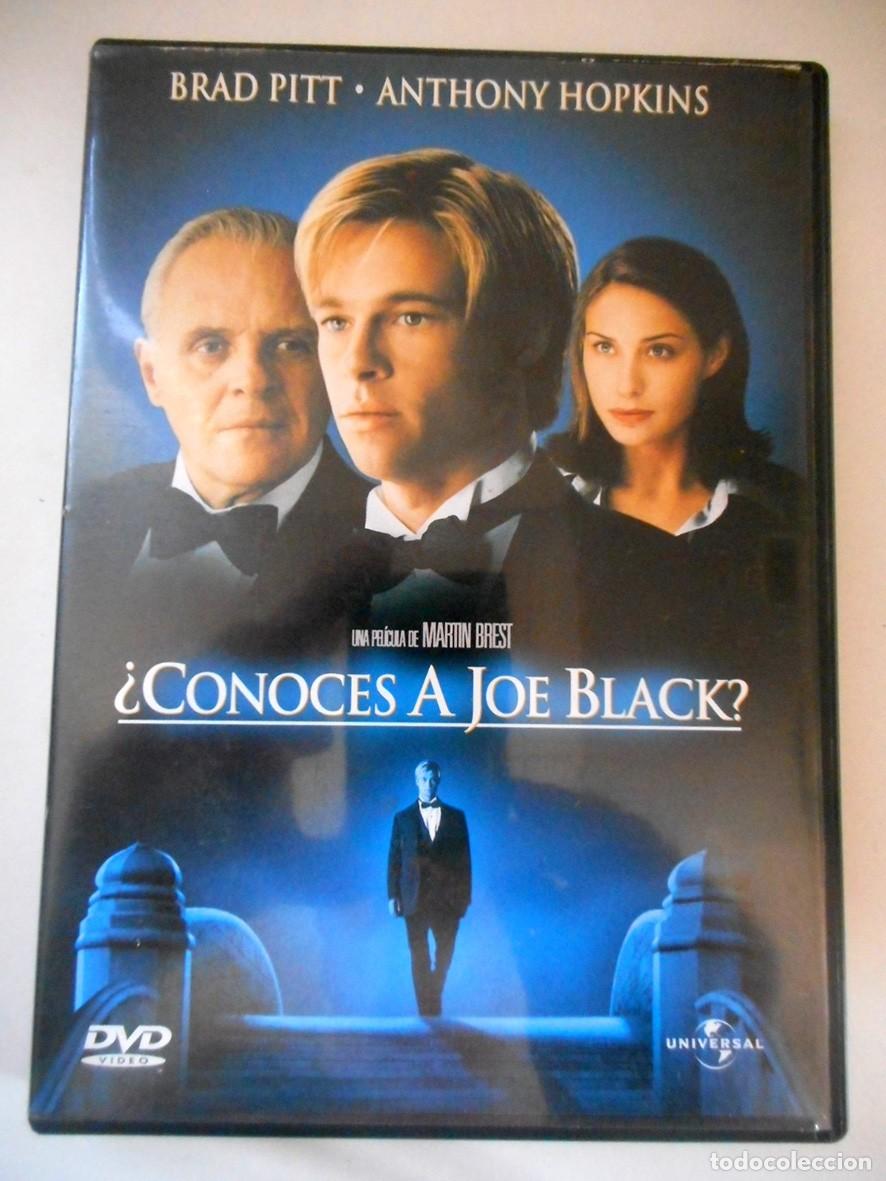 Cine: CONOCES A JOE BLACK (DVD) BRAD PITT - ANTHONY HOPKINS - DRAMA FANT&Aacute;STICO 1998