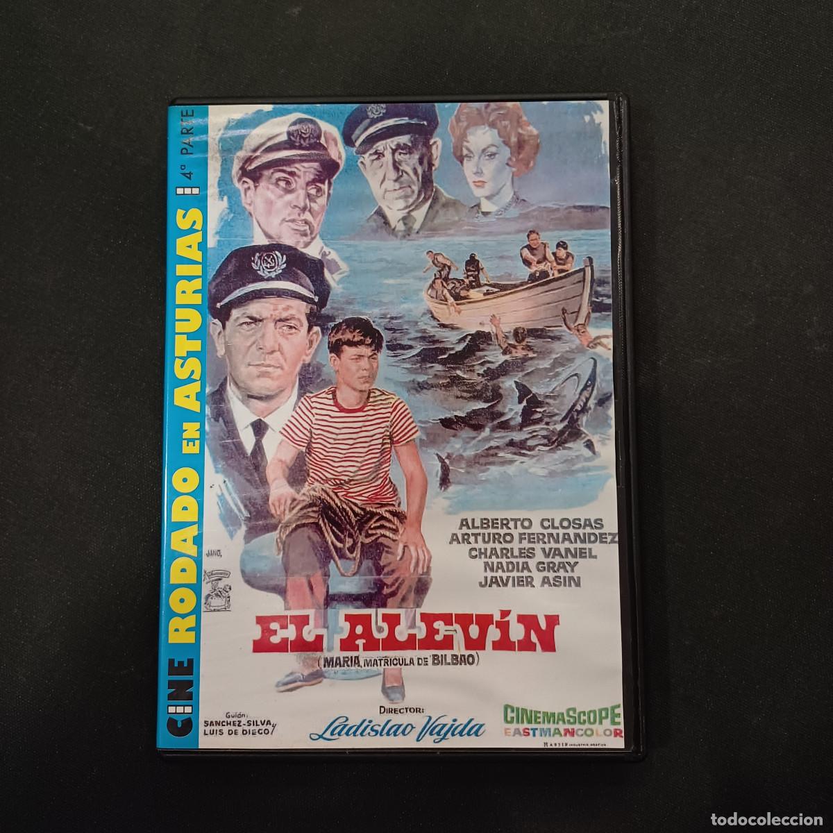 Cine: EL ALEVIN/MARIA MATRICULA DE BILBAO/RODADO EN ASTURIAS/DVD.