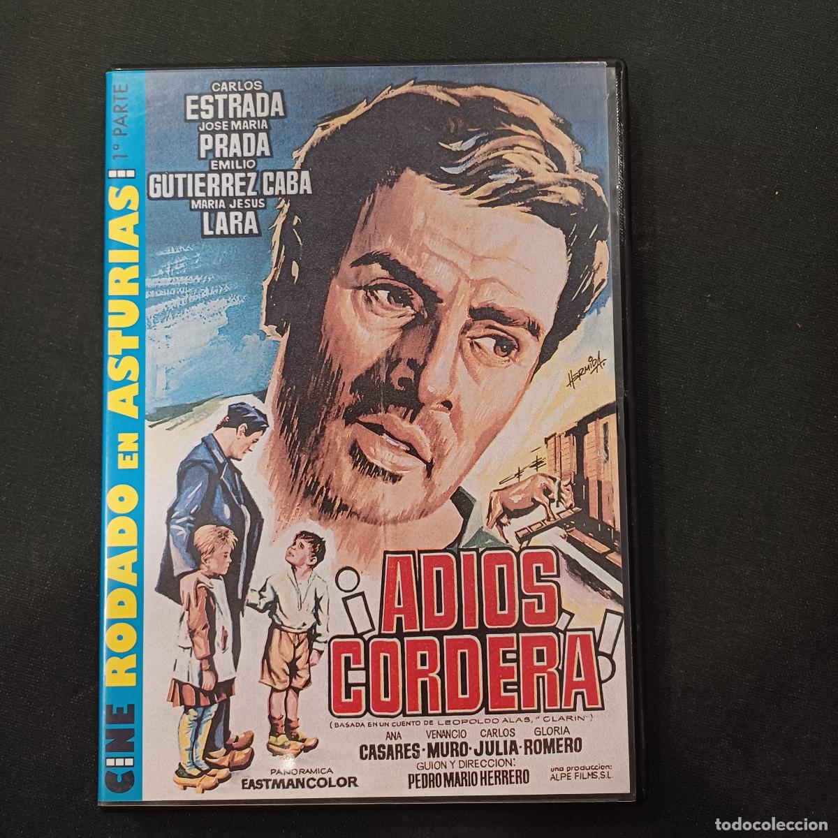 Cine: ADIOS CORDERA/RODADO EN ASTURIAS/DVD.