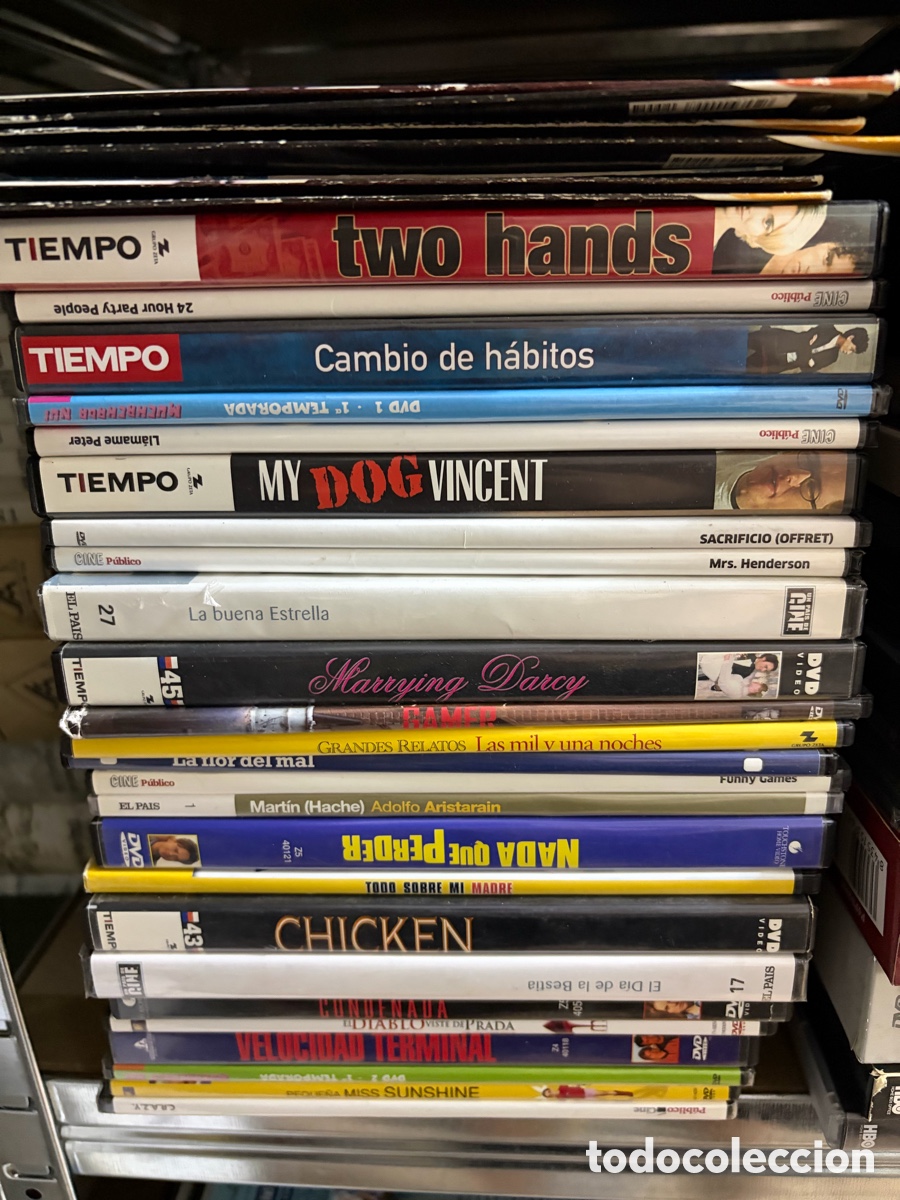 Kino: Blas109B lote de 70 DVD originales diversos g&eacute;neros