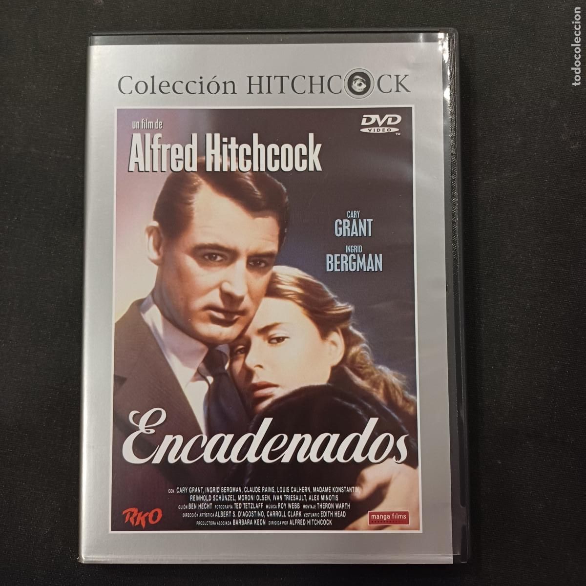 Cine: ENCADENADOS/ALFRED HITCHCOCOK/DVD.
