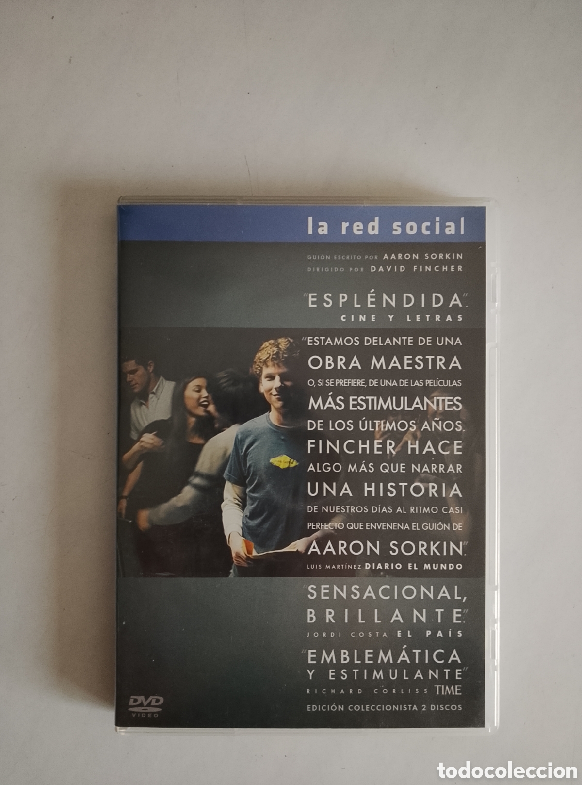 Cine: PELICULA DVD LA RED SOCIAL (SOLO 1 DISCO)