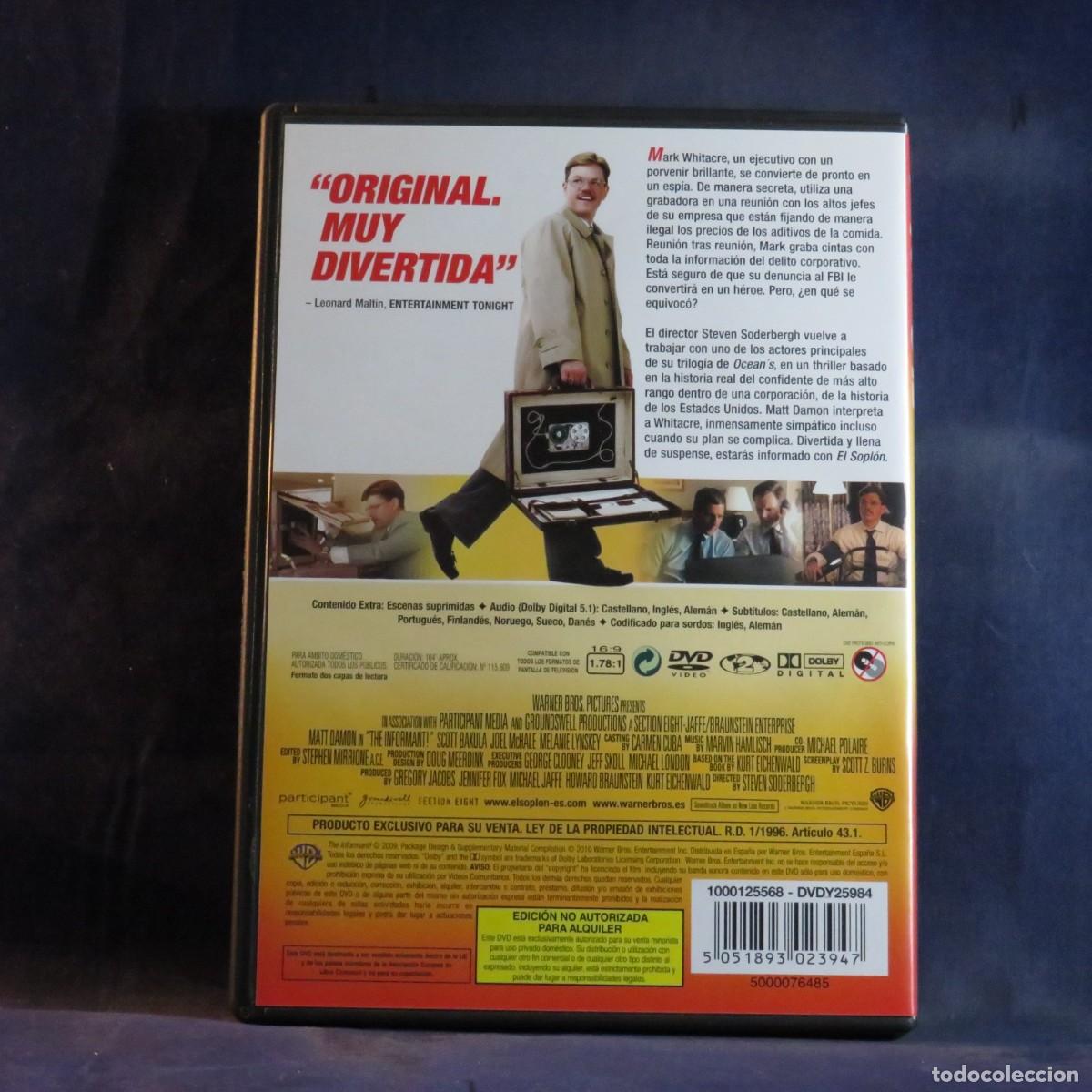 Cine: &iexcl;EL SOPL&Oacute;N! - DVD -- - Foto 2