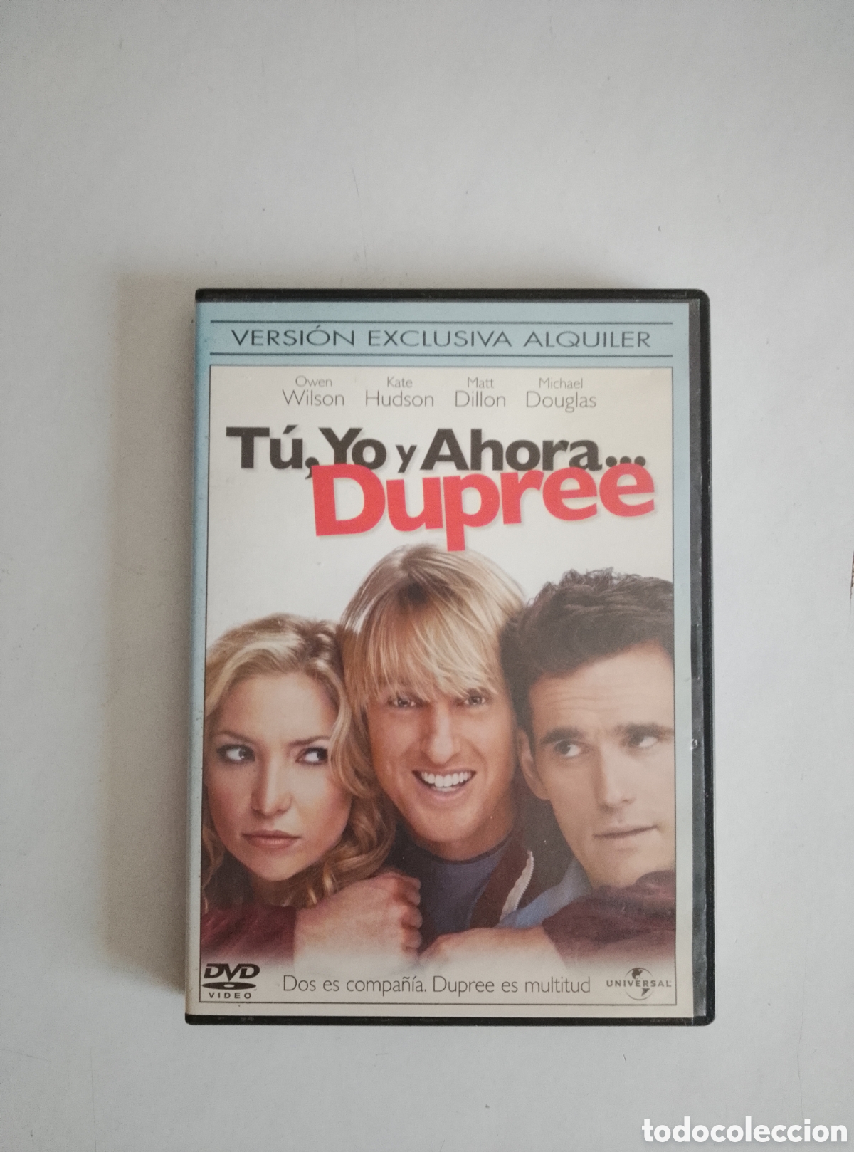 Cine: PELICULA DVD TU,YO Y AHORA... DUPREE