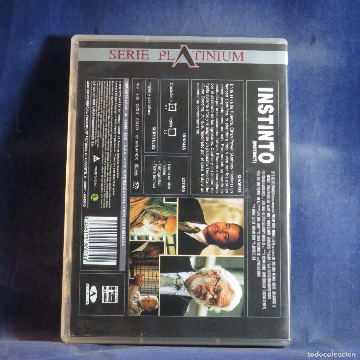Cine: INSTINTO - DVD ----- - Foto 2