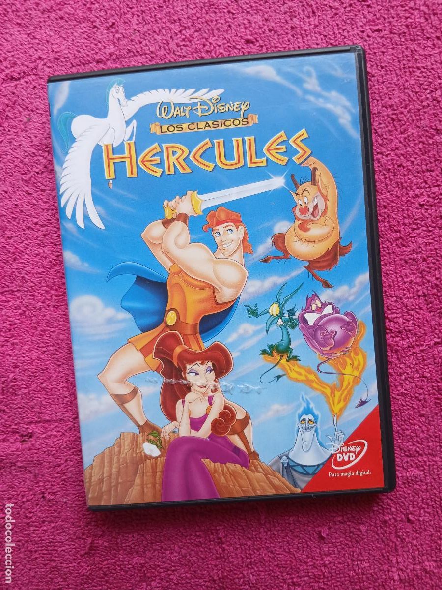 Cin&eacute;ma: h&eacute;rcules 1997 walt disney los cl&aacute;sicos John Musker y Ron Clements disney dvd