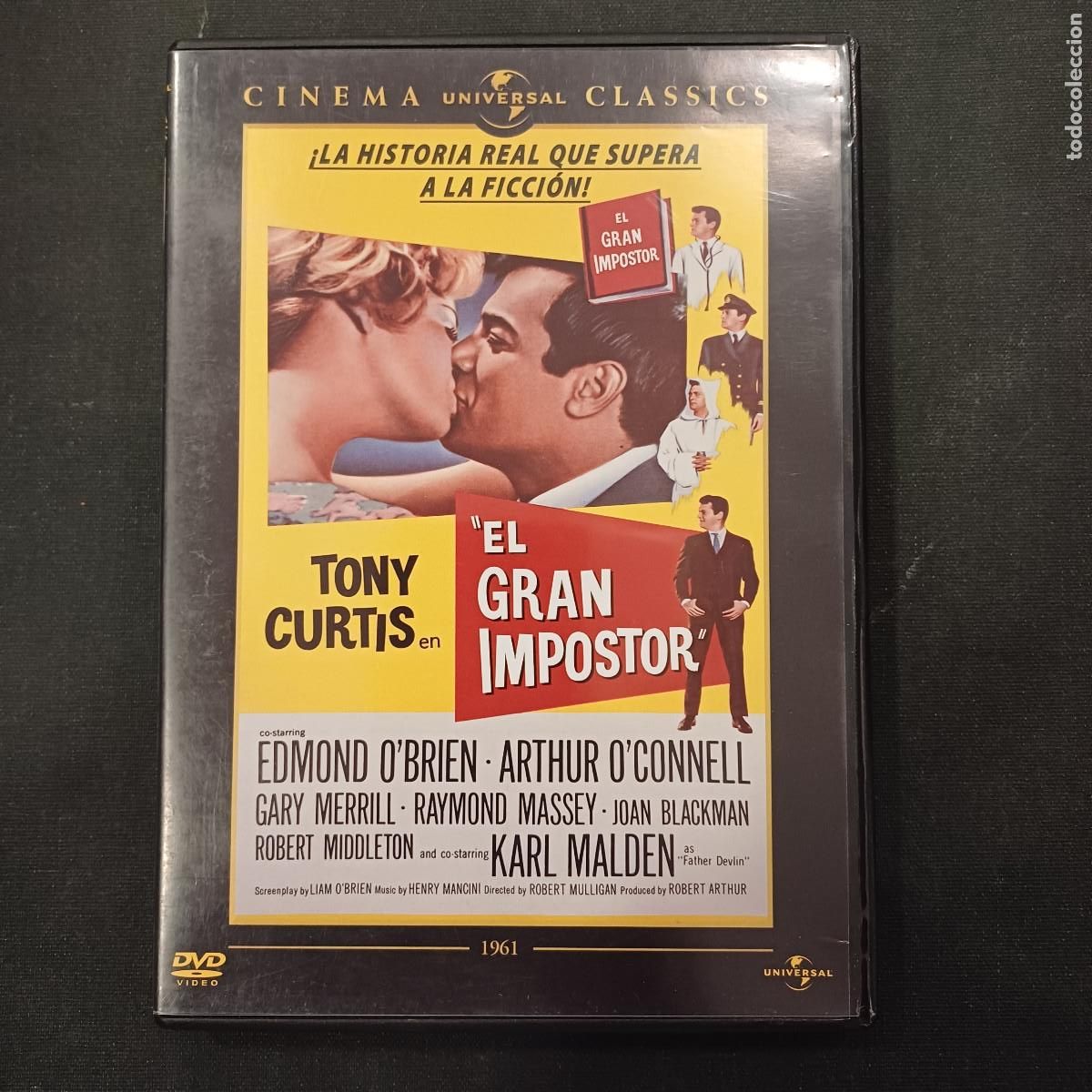 Cine: EL GRAN IMPOSTOR/DVD.