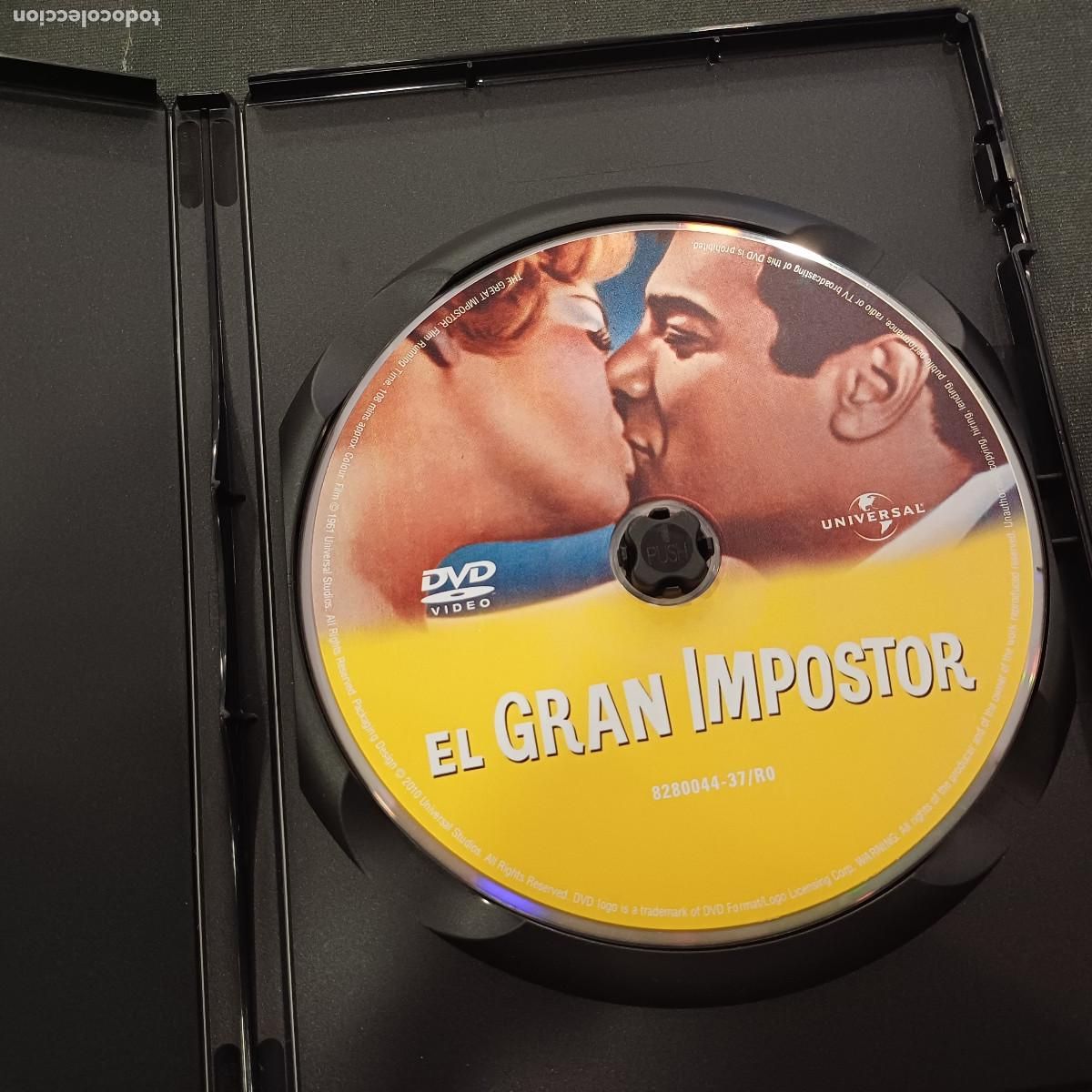 Cine: EL GRAN IMPOSTOR/DVD. - Foto 2