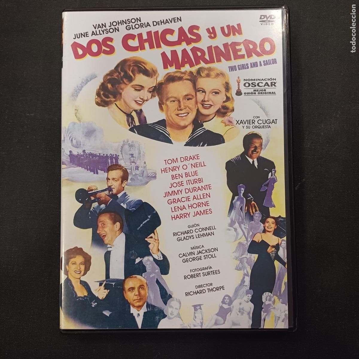Cine: DOS CHICAS Y UN MARINERO/DVD.