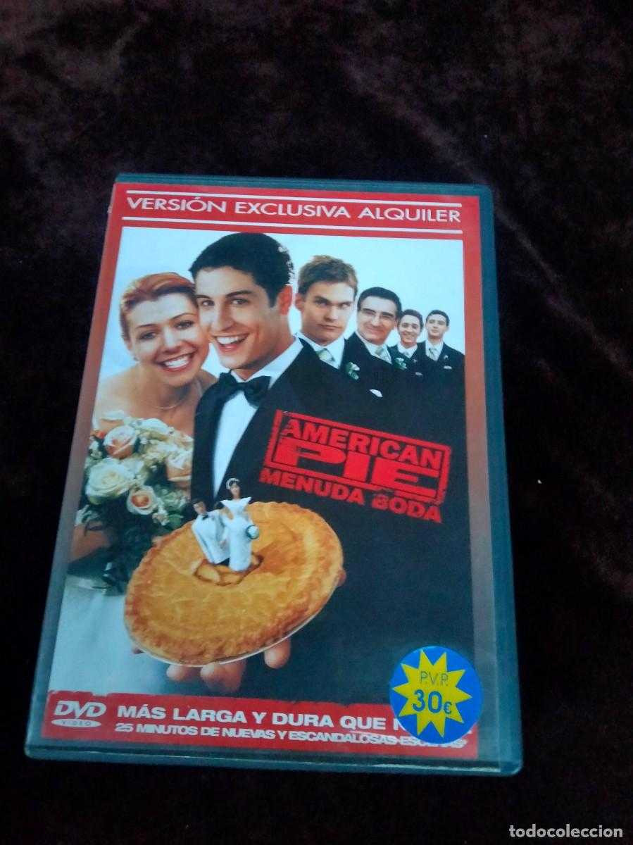 Cine: american pie una menuda boda - dvd casi como nuevo