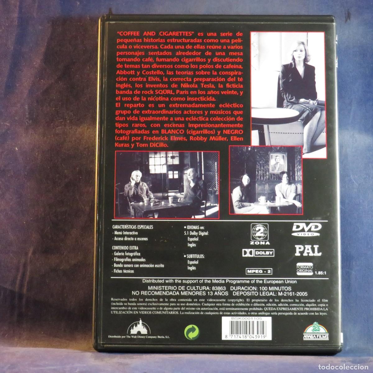 Cine: COFFE AND CIGARETTES - DVD - Foto 2