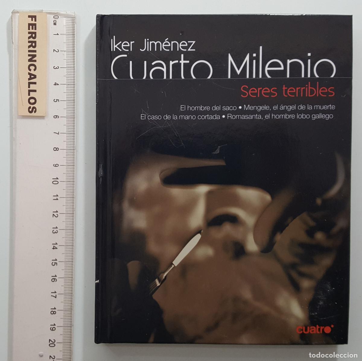Cine: SERES TERRIBLES, IKER JIMENEZ CUARTO MILENIO, LIBRO + DVD