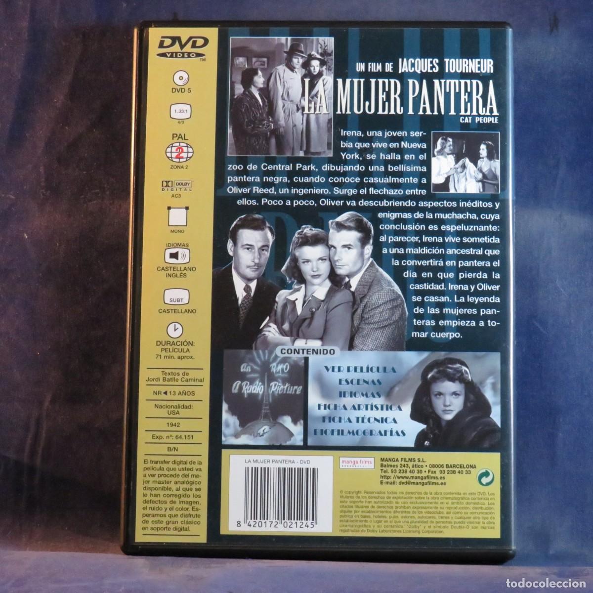 Cine: LA MUJER PANTERA - DVD - Foto 2