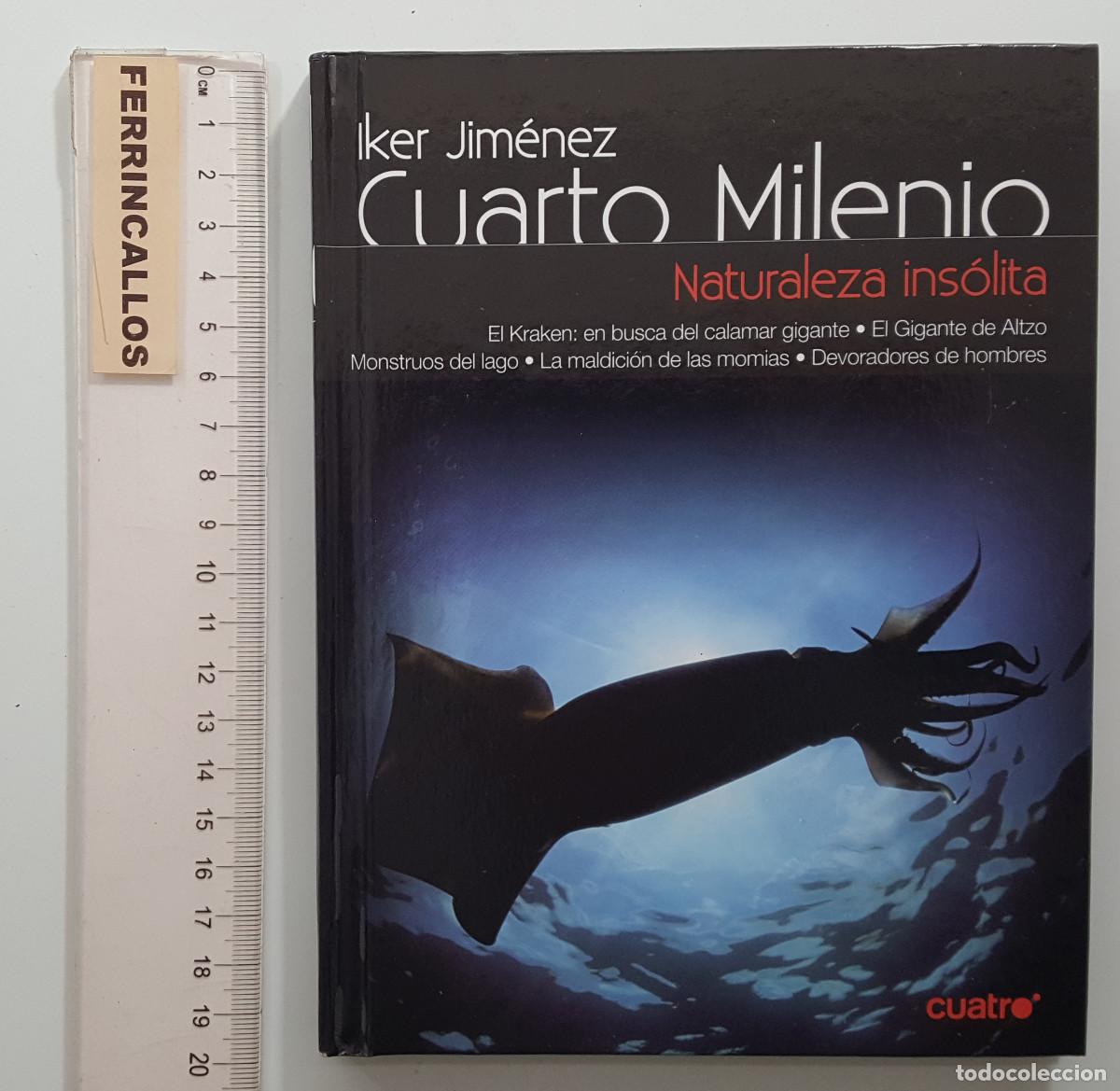Kino: NATURALEZA INS&Oacute;LITA, IKER JIMENEZ CUARTO MILENIO, LIBRO + DVD