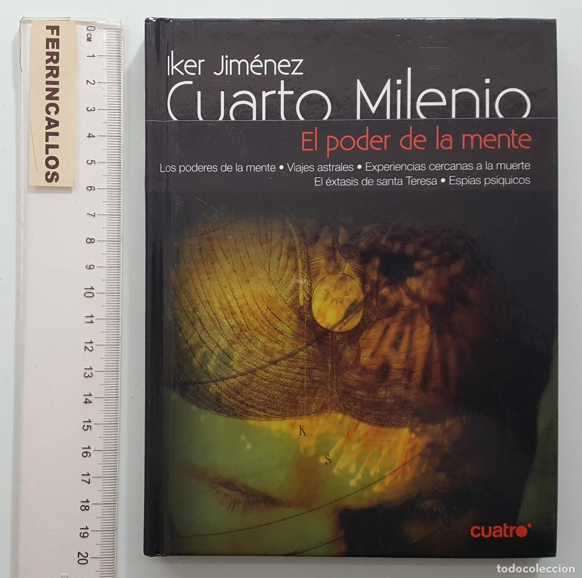 Cine: EL PODER DE LA MENTE 15, IKER JIMENEZ CUARTO MILENIO, LIBRO + DVD - Foto 1