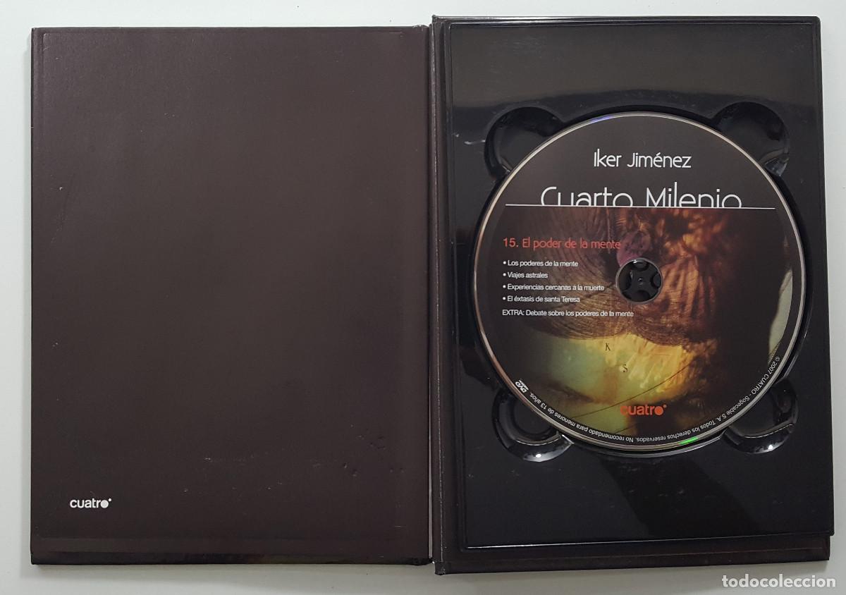 Cine: EL PODER DE LA MENTE 15, IKER JIMENEZ CUARTO MILENIO, LIBRO + DVD - Foto 3