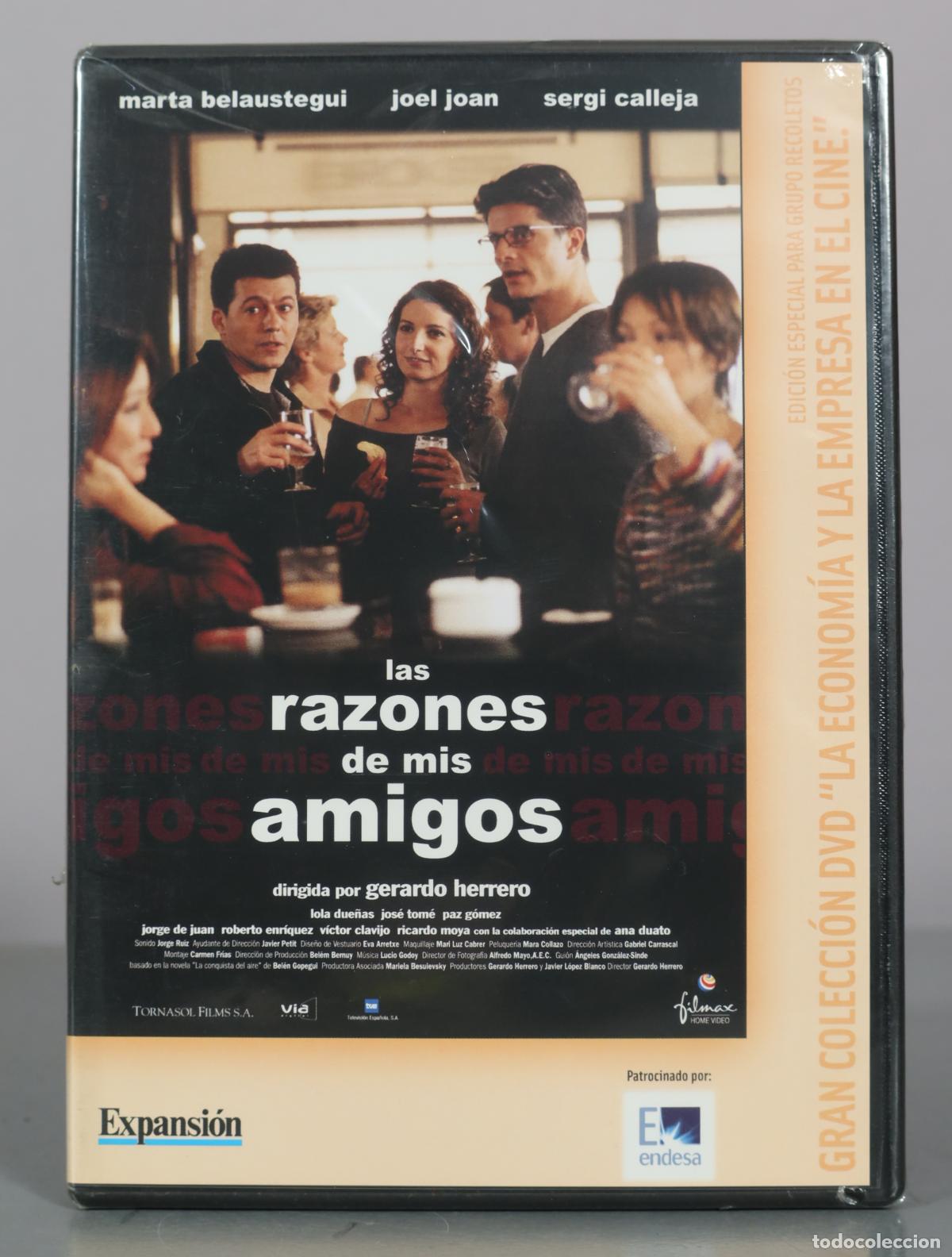 Cine: DVD. Las razones de mis amigos - Gerardo Herrero - Marta Belaustegui - Joel Joan - . PRECINTADO