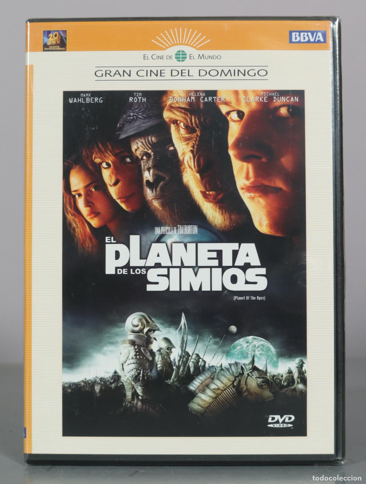 Cine: DVD. El planeta de los simios - Tim Burton . PRECINTADO