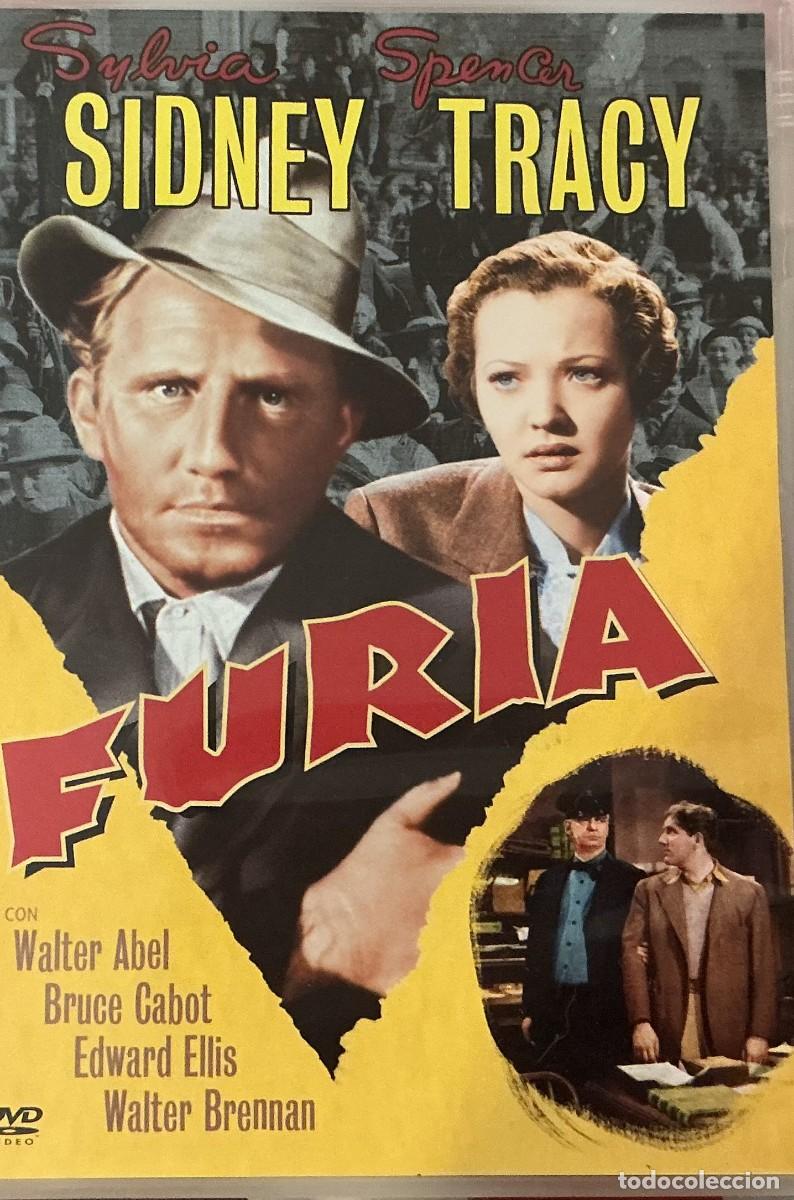 Cine: FURIA - SPENCER TRACY - FRITZ LANG - SYLVIA SIDNEY - LINCHAMIENTO - VENGANZA