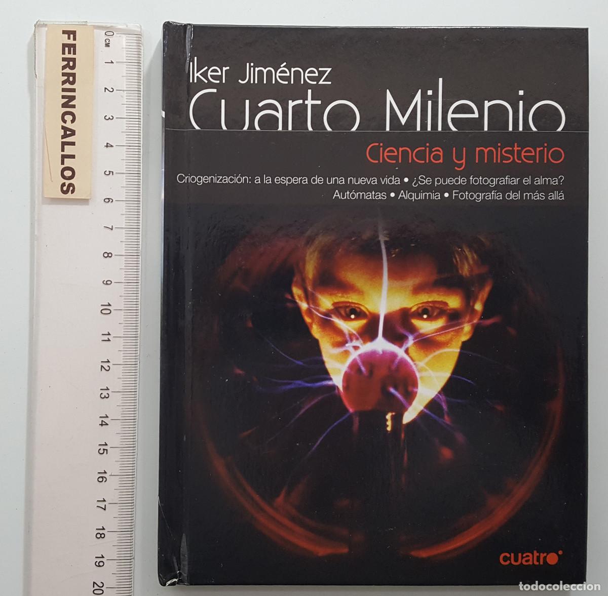 Cine: CIENCIA Y MISTERIO 11, IKER JIMENEZ CUARTO MILENIO, LIBRO + DVD