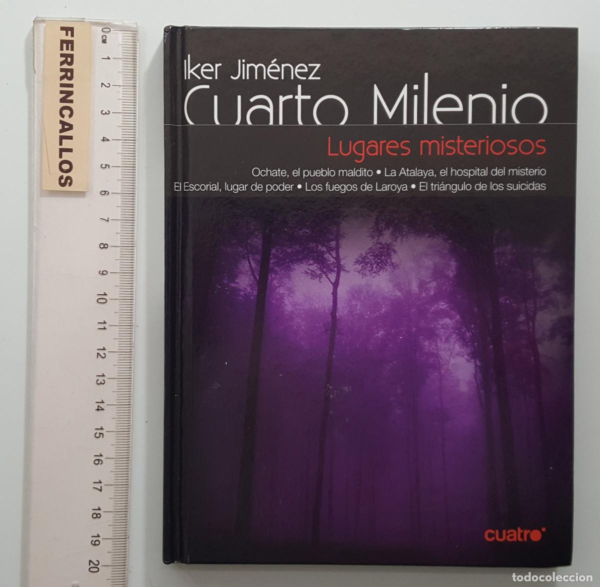 Cine: LUGARES MISTERIOSOS 9, IKER JIMENEZ CUARTO MILENIO, LIBRO + DVD