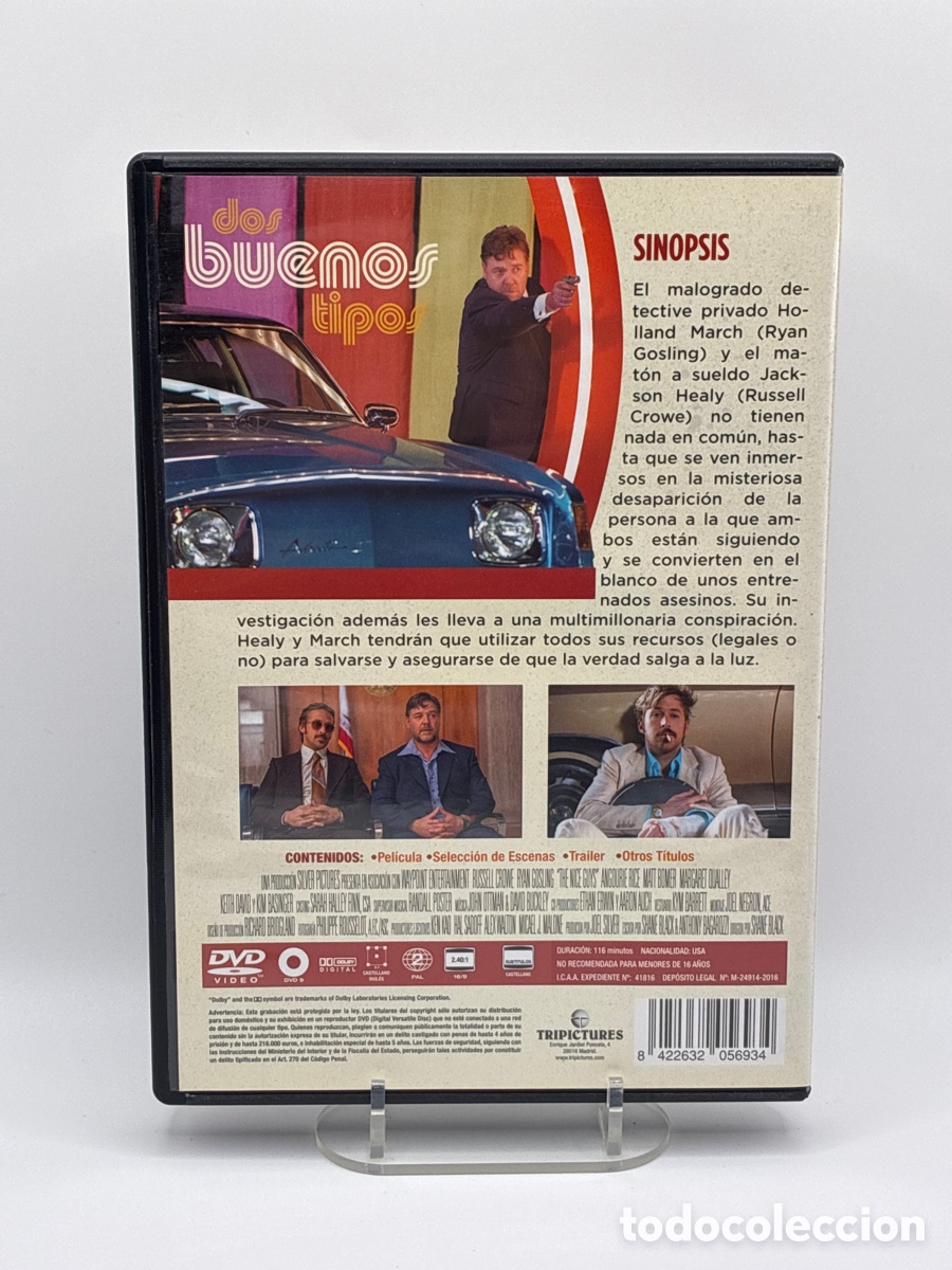 Cine: Dos buenos tipos DVD - Foto 2