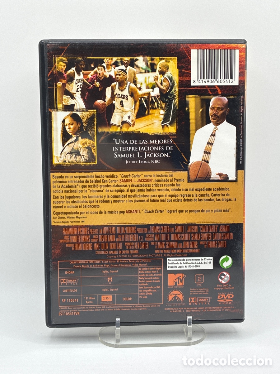 Cine: Coach C&aacute;rter Edici&oacute;n DVD - Foto 2