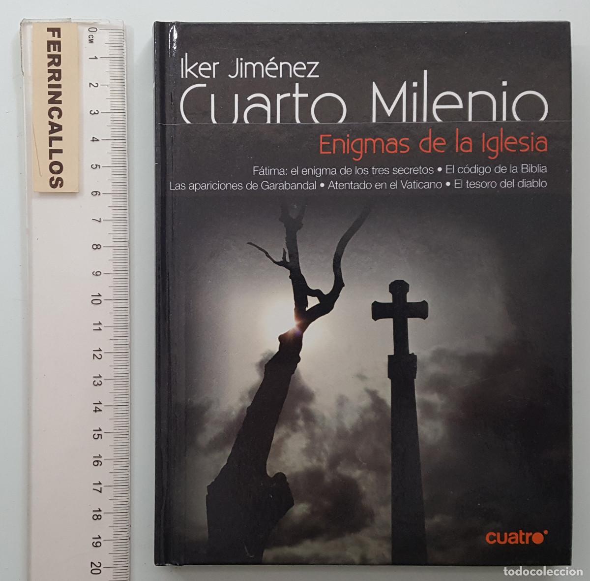 Cine: ENIGMAS DE LA IGLESIA 3, IKER JIMENEZ CUARTO MILENIO, LIBRO + DVD