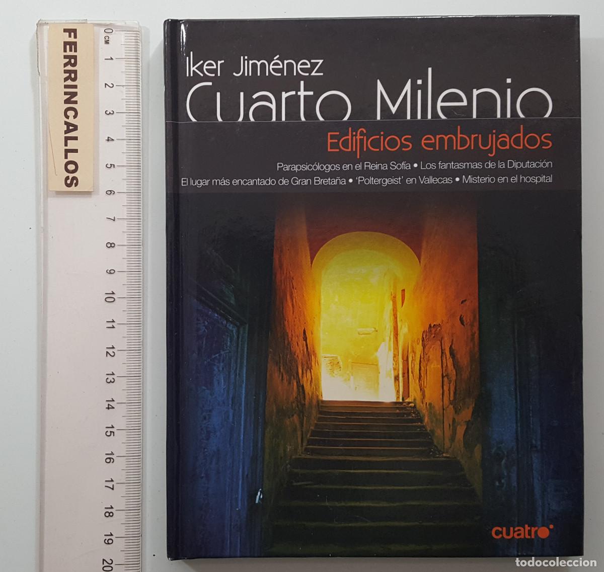 Cine: EDIFICIOS EMBRUJADOS 2, IKER JIMENEZ CUARTO MILENIO, LIBRO + DVD - Foto 1
