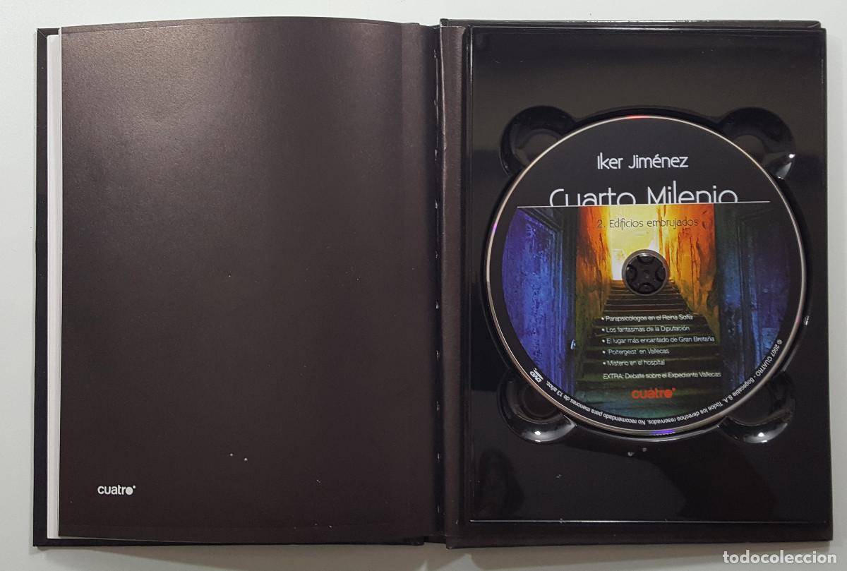 Cine: EDIFICIOS EMBRUJADOS 2, IKER JIMENEZ CUARTO MILENIO, LIBRO + DVD - Foto 3