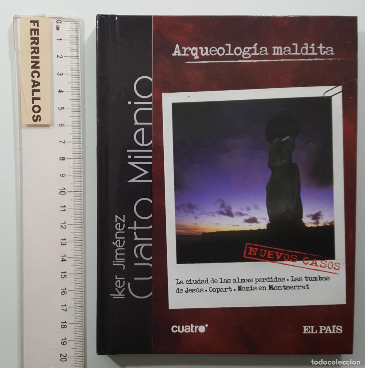 Cine: ARQUEOLOG&Iacute;A MALDITA 3, IKER JIMENEZ CUARTO MILENIO, LIBRO + DVD