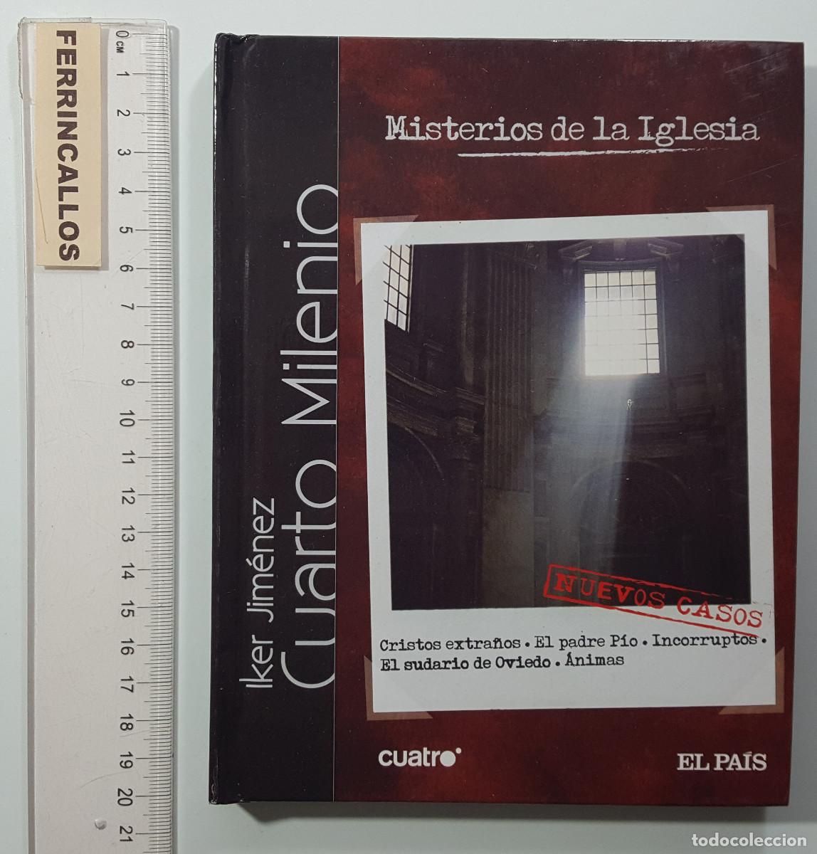 Cine: MISTERIOS DE LA IGLESIA 6, IKER JIMENEZ CUARTO MILENIO, LIBRO + DVD