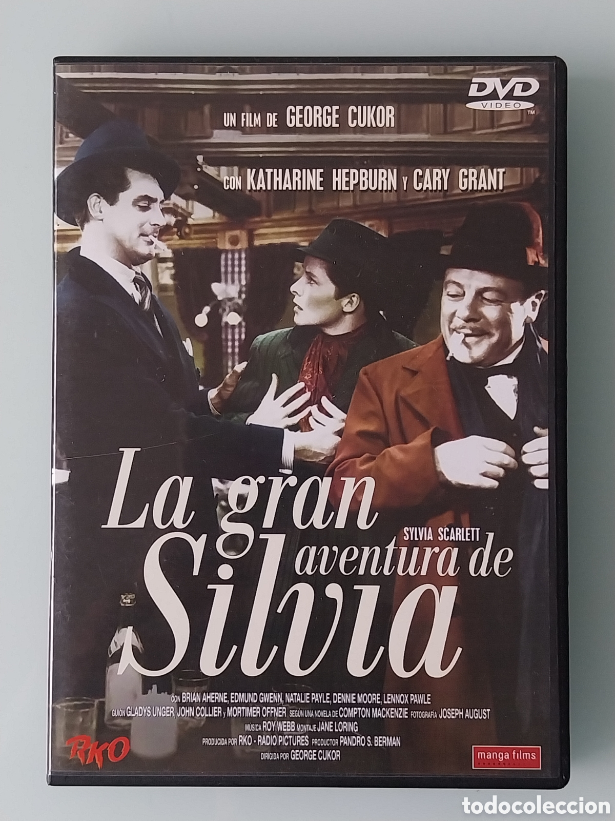 Cine: DVD - LA GRAN AVENTURA DE SILVIA DE GEORGE CUKOR CON CARY GRANT Y KATHARINE HEPBURN