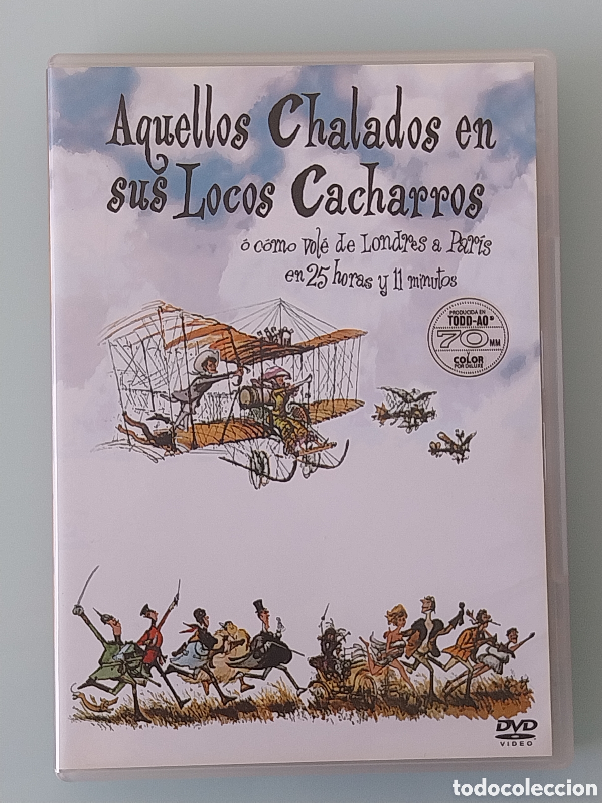Cine: DVD - AQUELLOS CHALADOS EN SUS LOCOS CACHARROS CON SARAH MILES, ALBERTO SORDI, JEAN PIERRE CASSEL