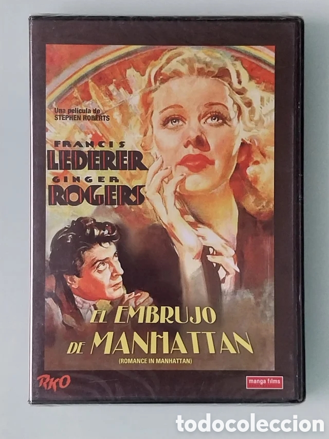 Cine: DVD - EL EMBRUJO DE MANHATTAN (PRECINTADO) CON GINGER ROBERTS Y FRANCIS LEDERER PRODUCIDA POR RKO