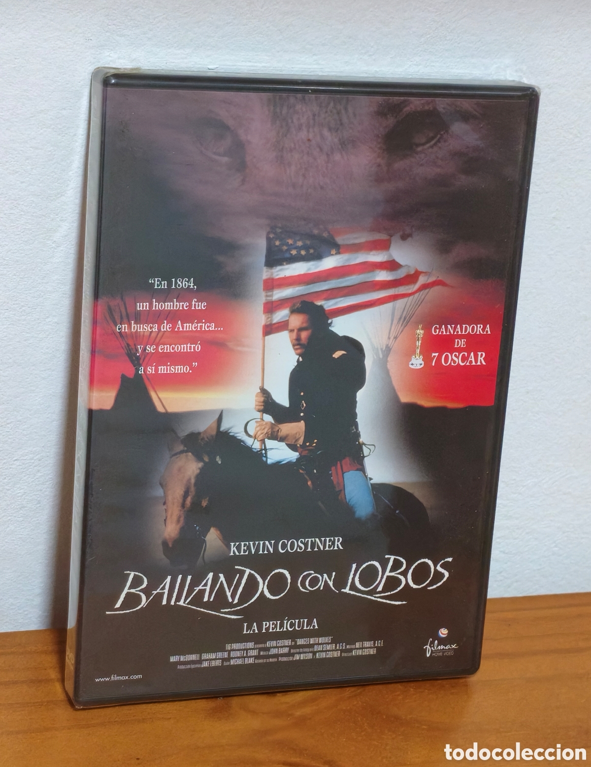 Cine: DVD Bailando con Lobos - Precintado / Nuevo (Kevin Costner)
