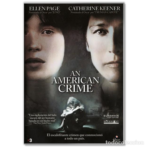 Cine: AN AMERICAN CRIME DVD (Thriller, Hechos Reales)