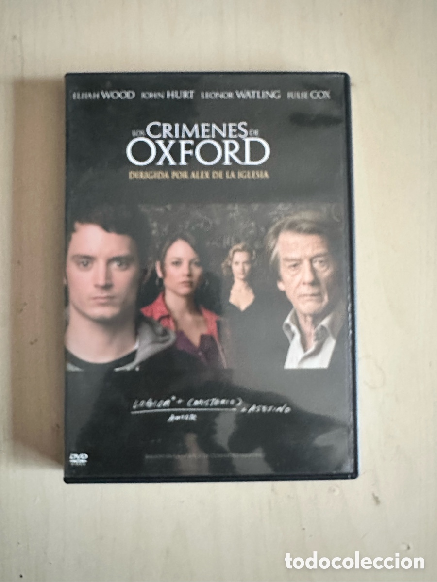 Cine: RD107 los cr&iacute;menes de Oxford dvd segunda mano